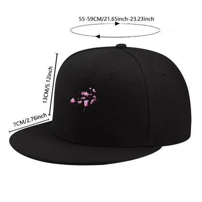 Cherry Blossom Snapback Cap