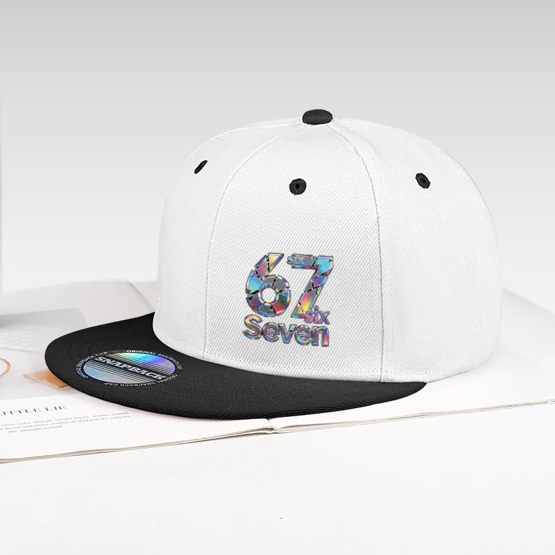 Laser Print 67 Snapback Cap