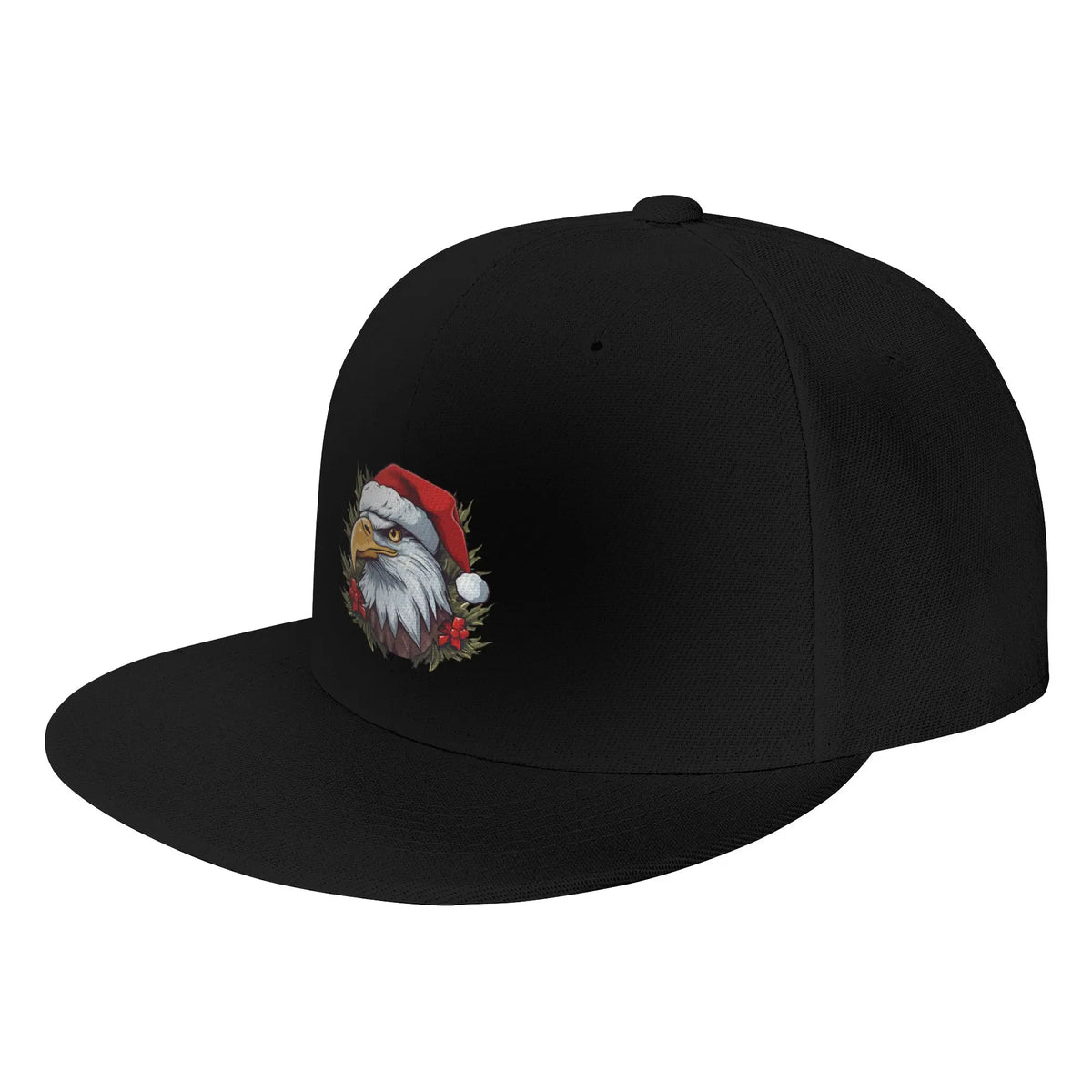 Christmas Eagle Santa Snapback Cap