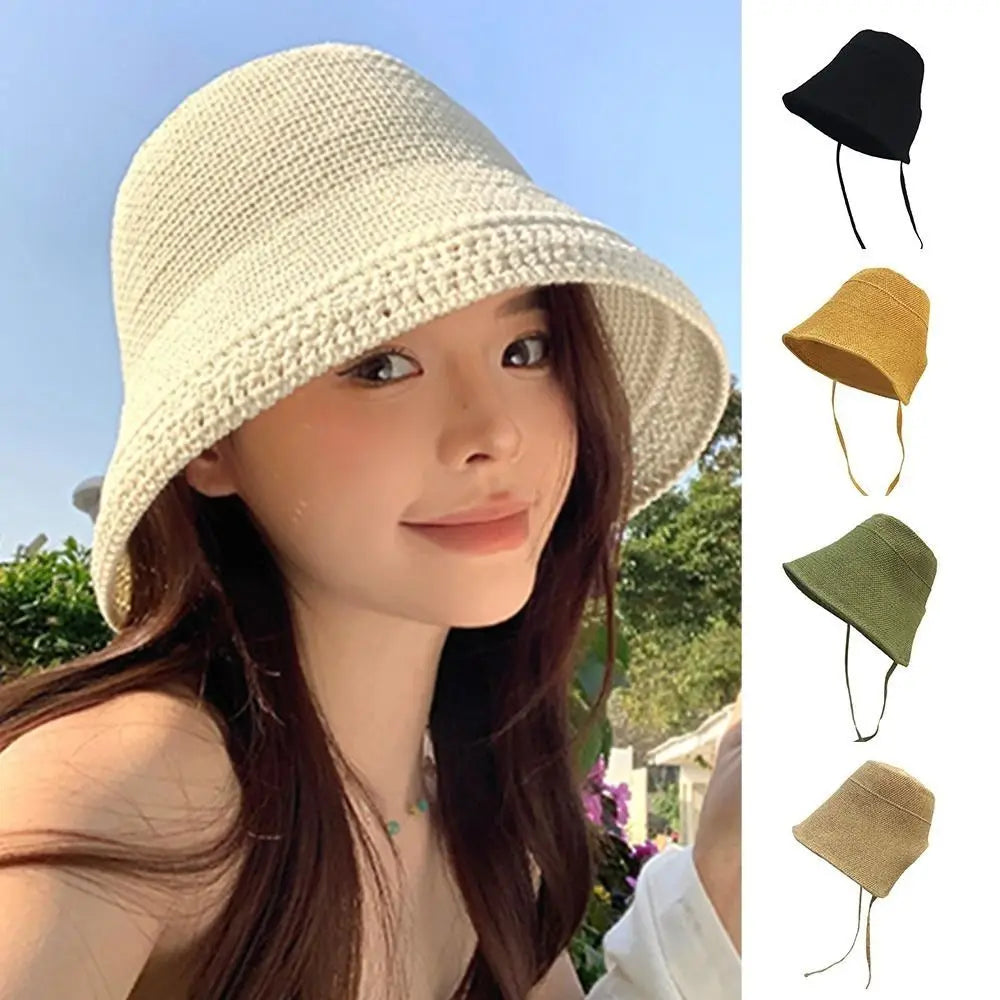 Big Wide Brim Linen Sun Hat