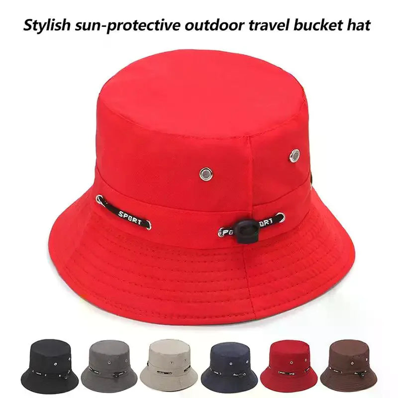 Adjustable Breathable Waterproof Outdoor Bucket Hat