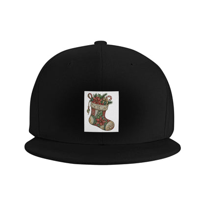 Christmas Stocking Snapback Cap