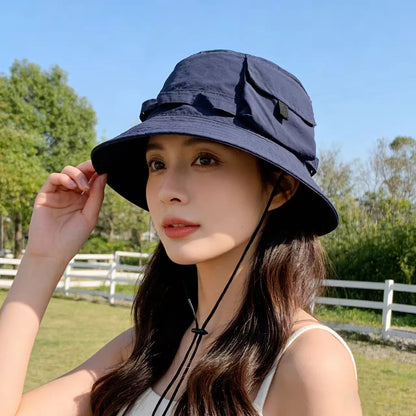 Quick-Dry Wide Brim Summer Hiking Bucket Hat