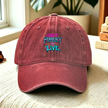 Yungblud Don't Forget To Live Baseball Cap