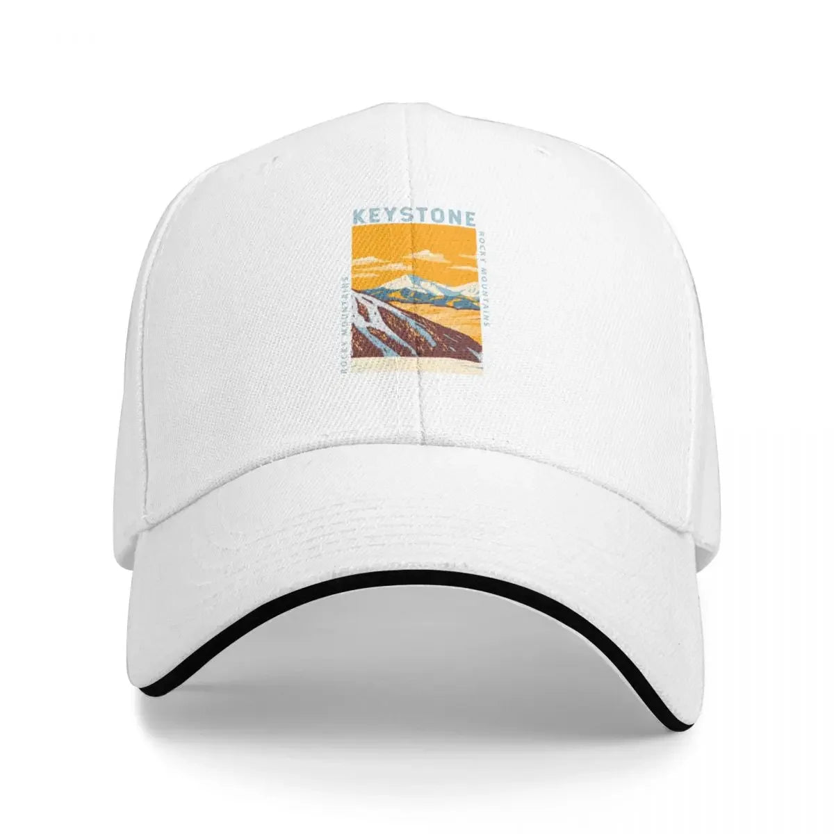 Keystone Colorado Winter Resort Distressed Dad Baseball Cap