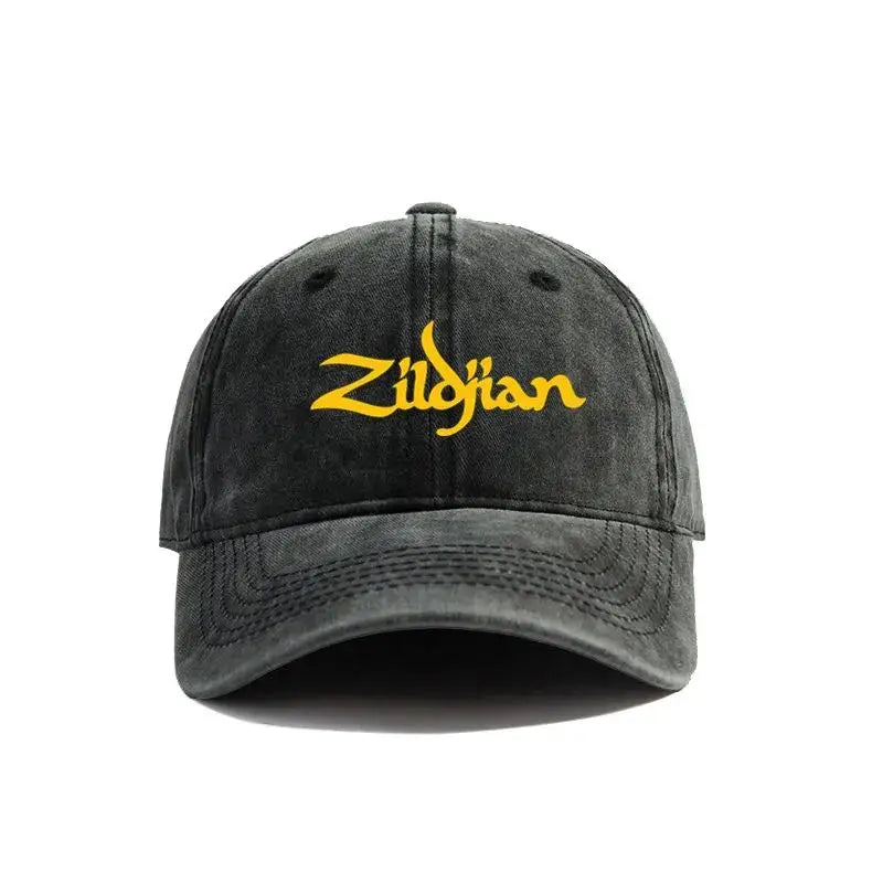 Retro Wave Letter Embroidered Baseball Cap