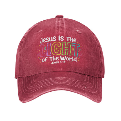 Jesus Is The Light Of The World Baseball Cap