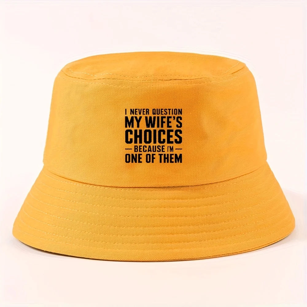Wife's Choices Foldable Breathable Bucket Hat