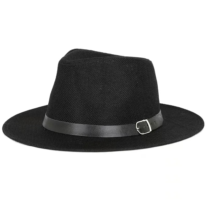 Summer Hat Men's Linen Sun Visor Panama