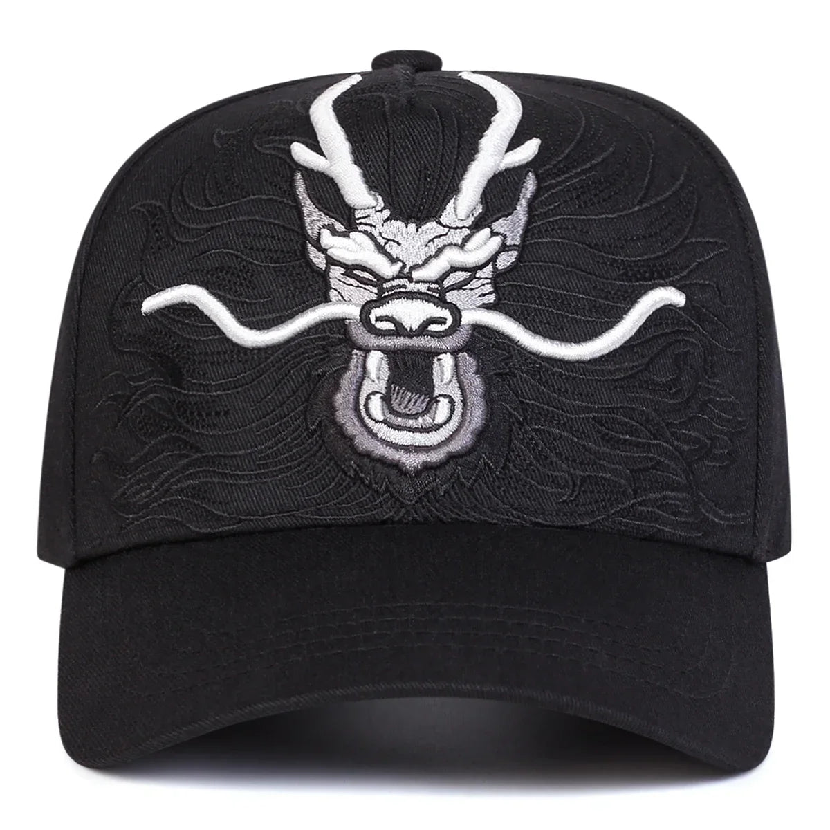 Unisex Dragon Embroidery Baseball Caps Spring