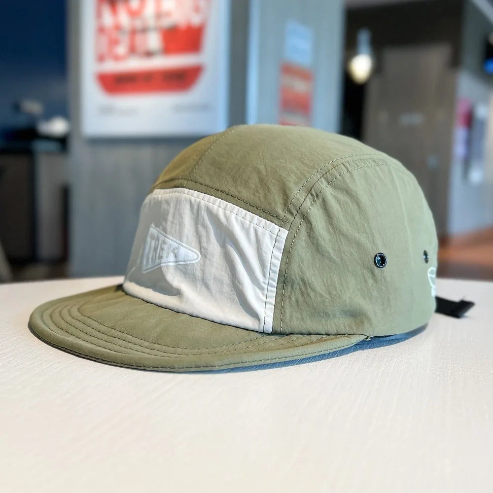 5 Panel Short Brim Embroidered Baseball Cap Ladies' Sun Hat, Quick Dry Breathable Mesh, Lightweight, Stylish Versatile Cap