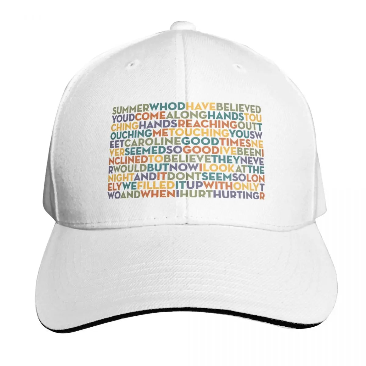 Sweet Caroline Neil Diamond V4 Snapback Baseball Cap