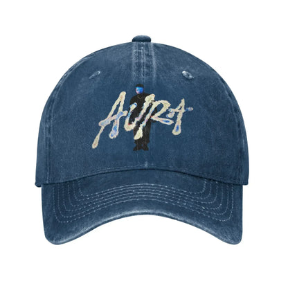 Rapper Maka Aura Tour 2025 Washed Baseball Cap Hat
