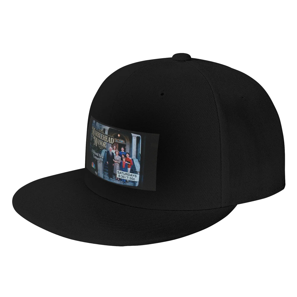 Classic Television Promos Marblehead Manor Flat Brim Snapback Cap