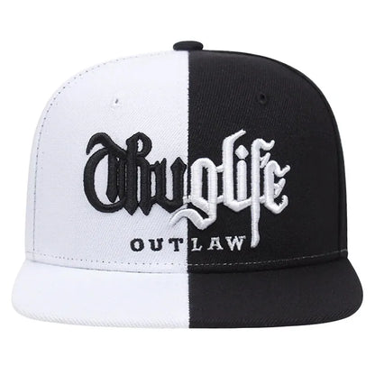 Thuglife Embroidered Adult Adjustable Hip-Hop Snapback Cap