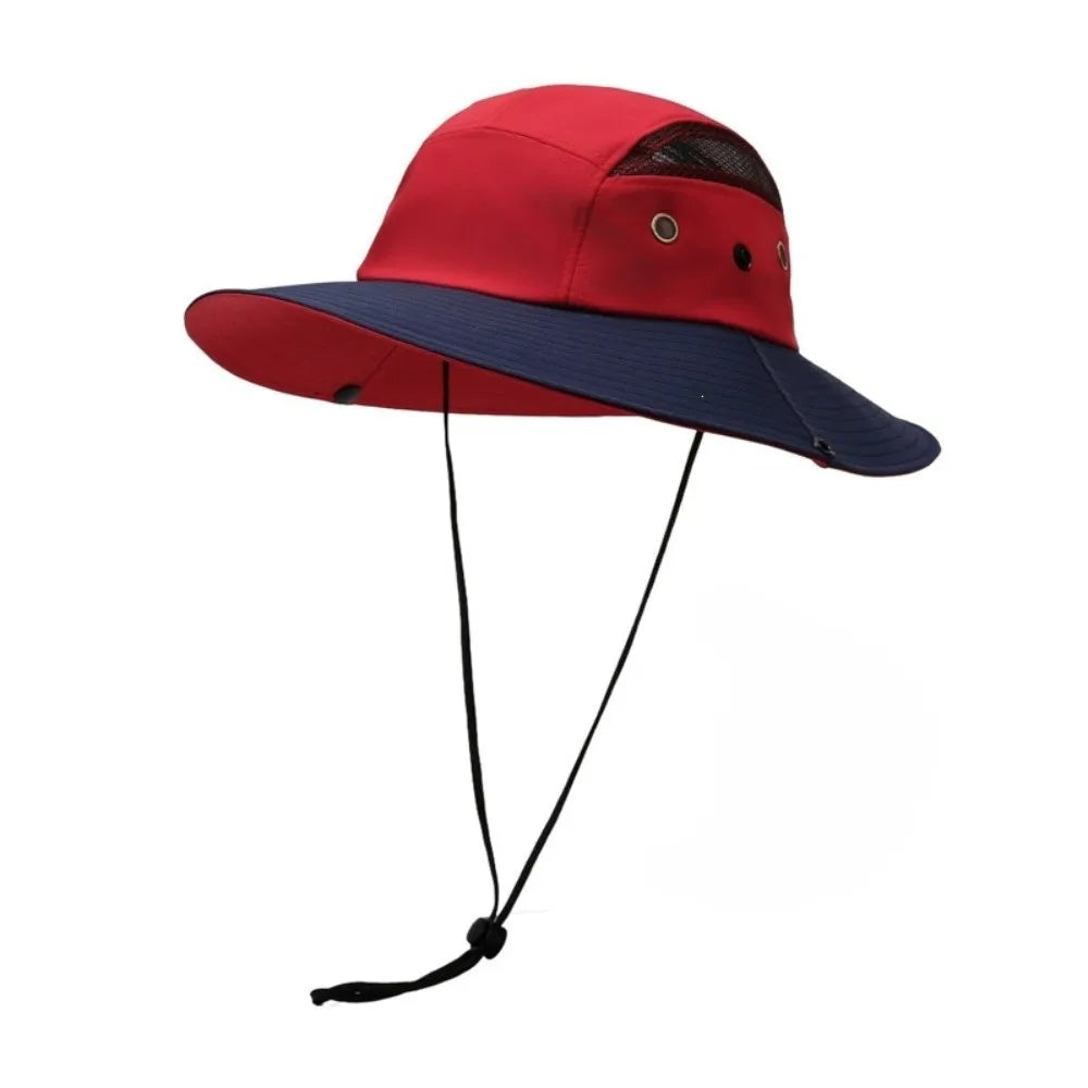 Foldable Wide Brim Quick-Dry UV Protection Bucket Hat