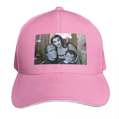 Herman Lily And Eddie Munster Graphic Baseball Cap