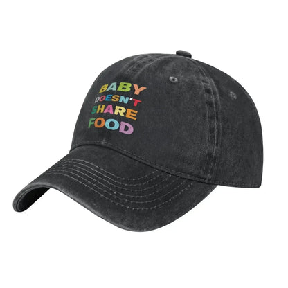 Baby Doesn't Share Food Vintage Baseball Cap