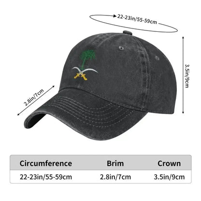 Saudi Arabia Emblem Baseball Cap