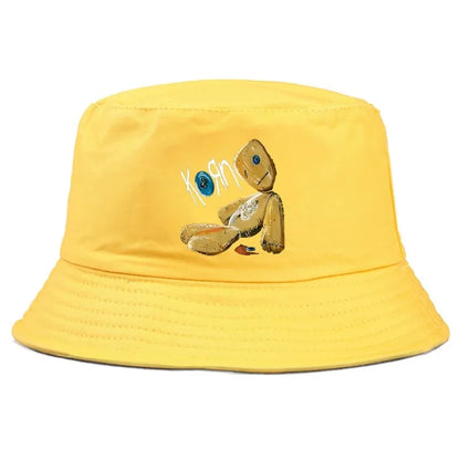 Korn Heavy Metal Band Summer Outdoor Bucket Hat