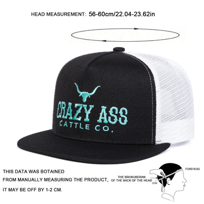 CRAZY ASS CATTLE CO Snapback Cap