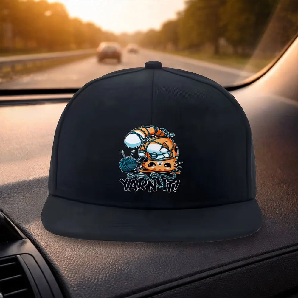 Ted Kitten Duckbill Snapback Cap Style