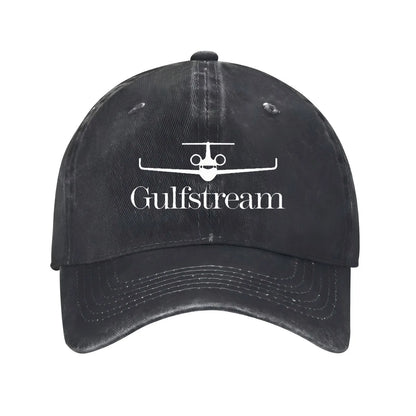 Gulfstream Logo Cotton Baseball Cap