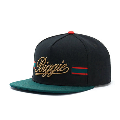 Skeleton Hand Skull Flat Bill Snapback Cap