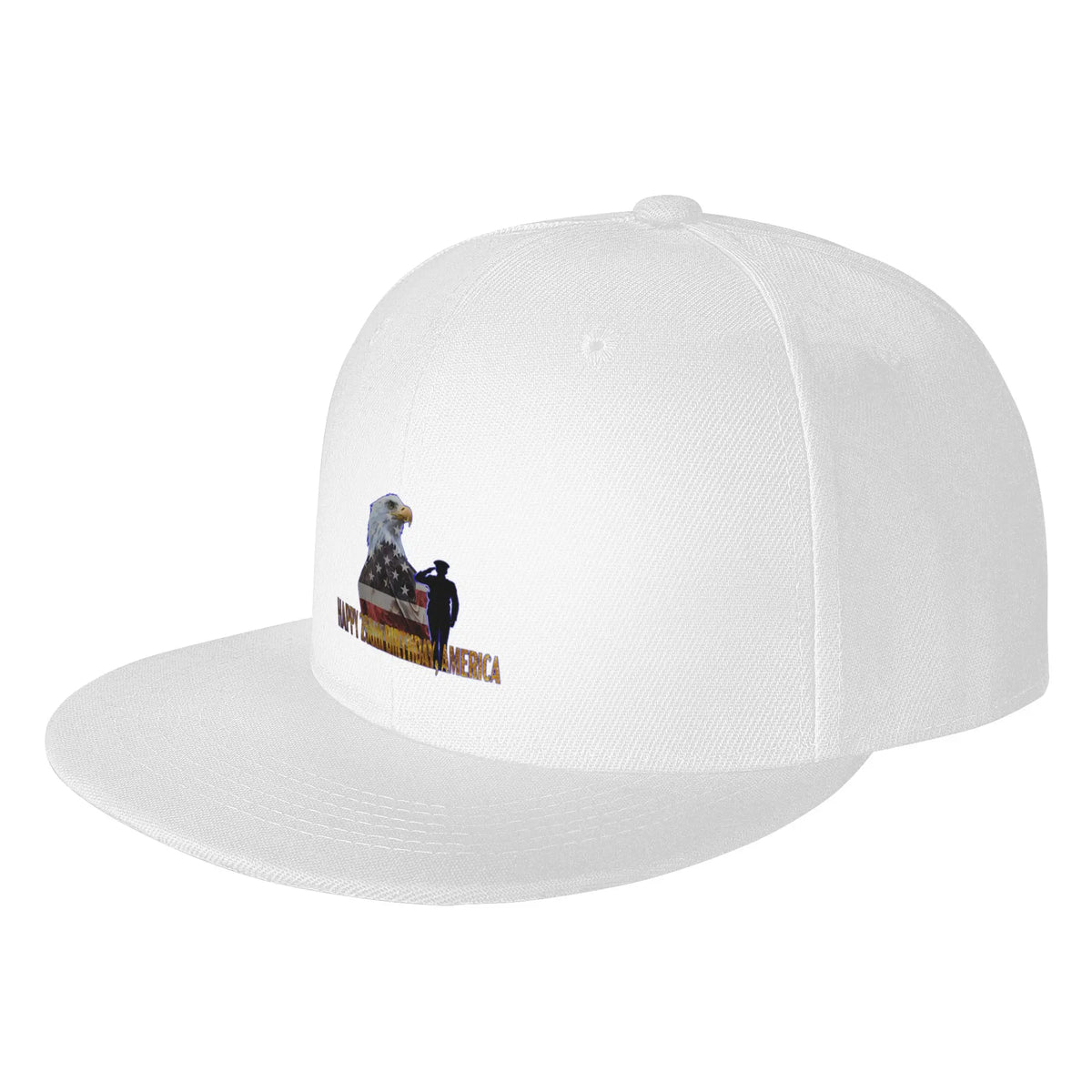 Saluting Another 250 Years Soft Top Denim Snapback Cap