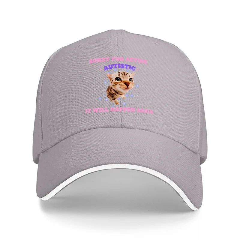 Funny Kitten Quote Baseball Cap