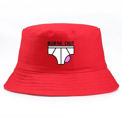 Adult Burne Out Summer Bucket Hats