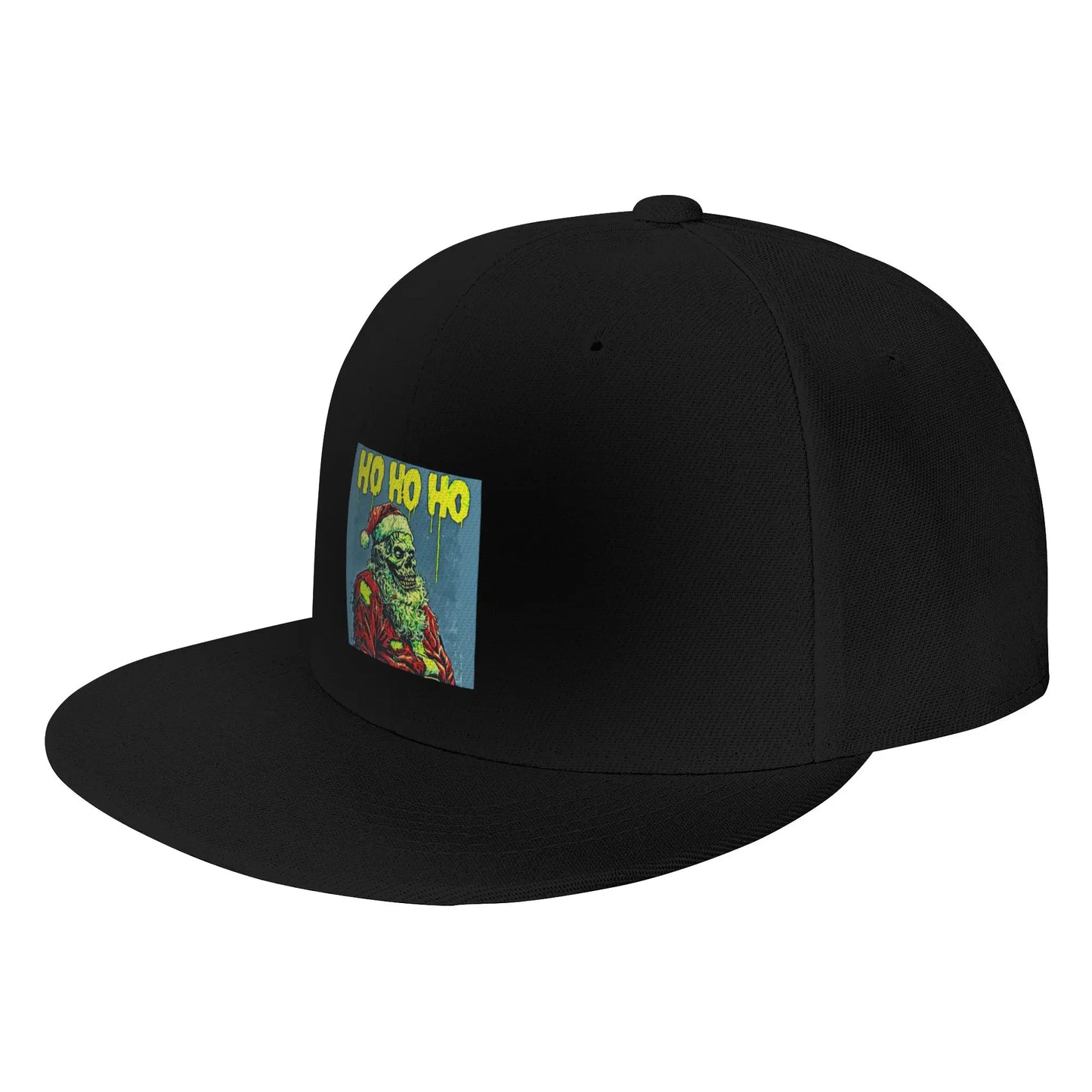 Zombie Santa Holiday Snapback Cap