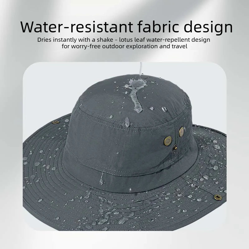 Large Size Waterproof UV Protection Bucket Hat