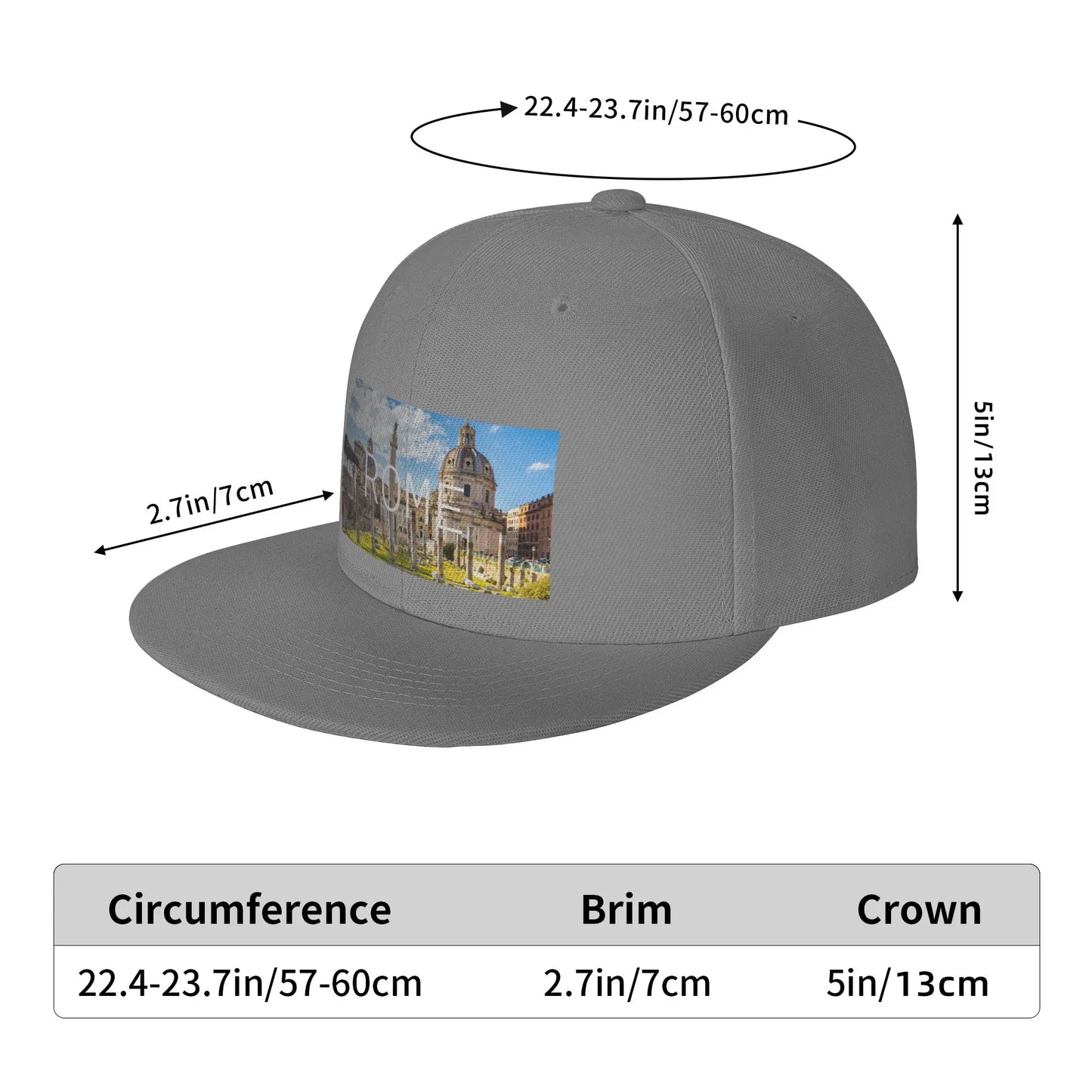 Trajan Forum Rome Snapback Cap