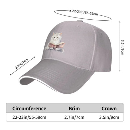 Reading Kitten Baseball Cap