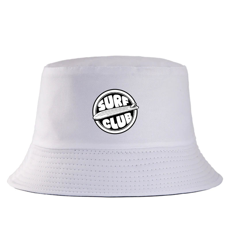 Surf Club Bucket Hat Men Women Summer Beach