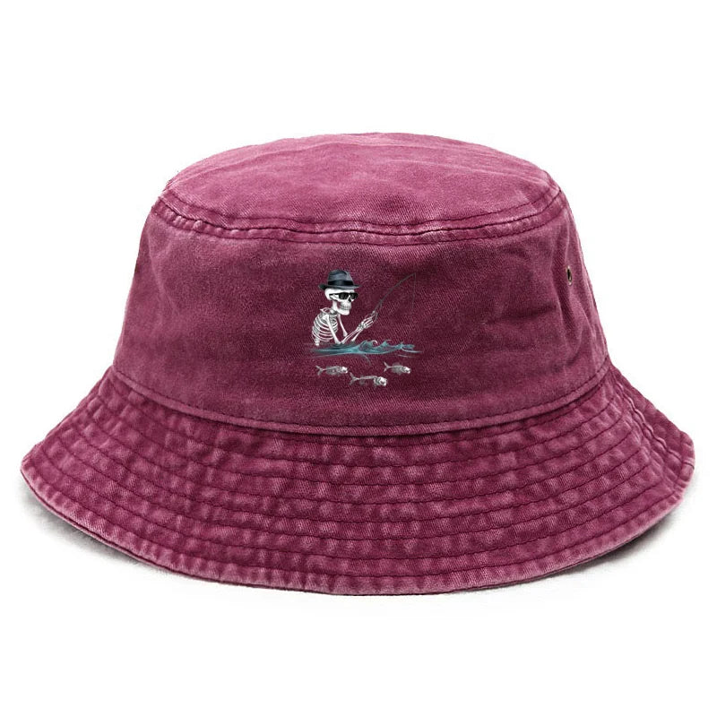 Cotton Washed Bucket Hat Vintage Fishing Hat For Men Women