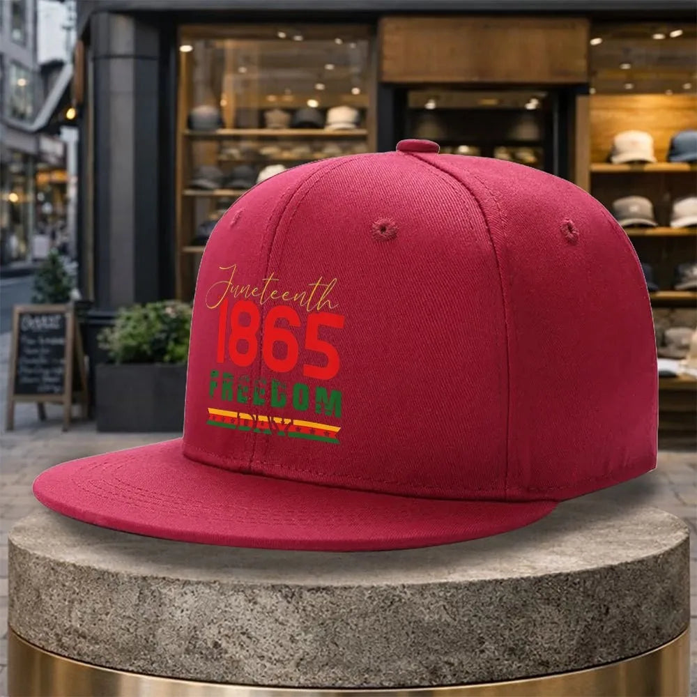 Juneteenth Freedom Day Snapback Cap