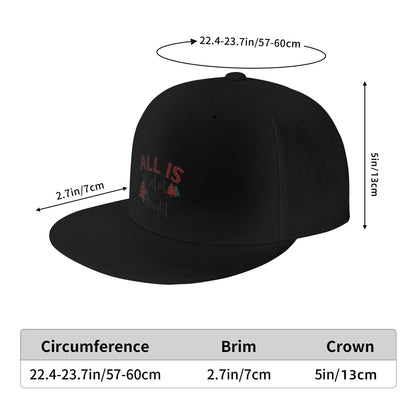 All Is Calm Bright Snapback Cap