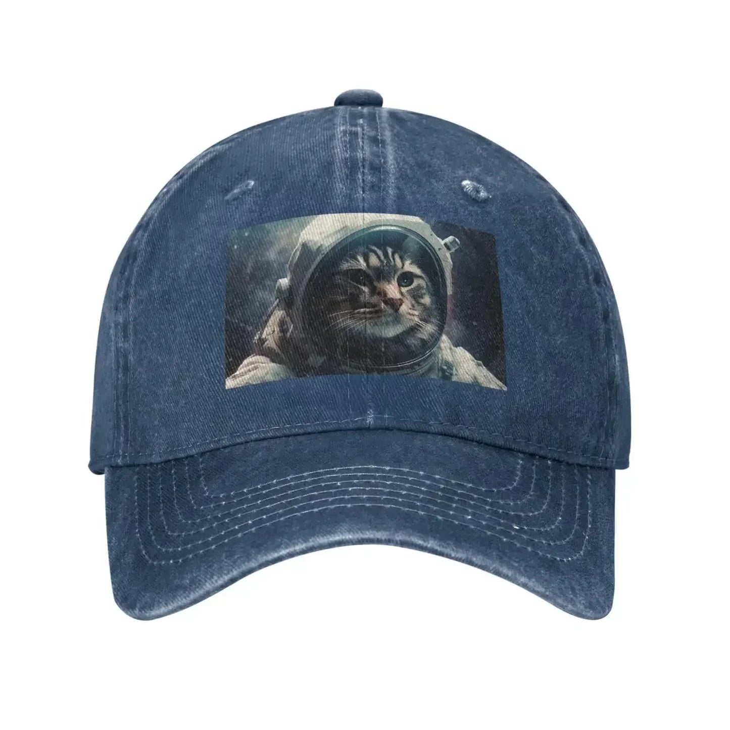 Astronaut Cat Space Baseball Cap