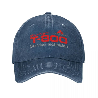 T-800 Terminator Washed Baseball Cap