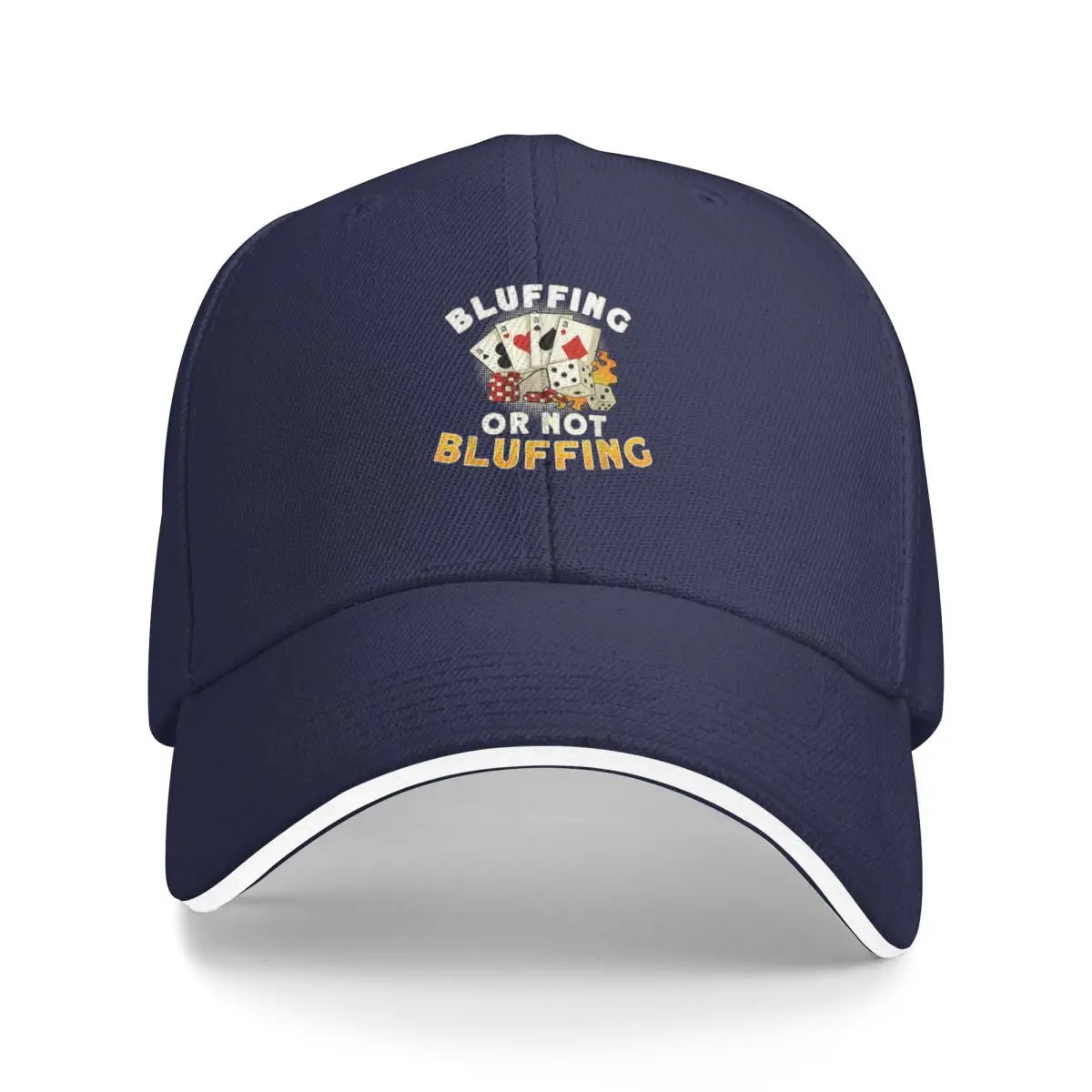 Bluffing Or Not Fashion Luxury Baseball Cap