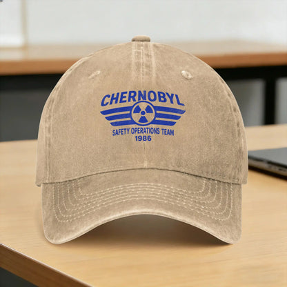 Chernobyl Summer Vintage Printed Baseball Cap