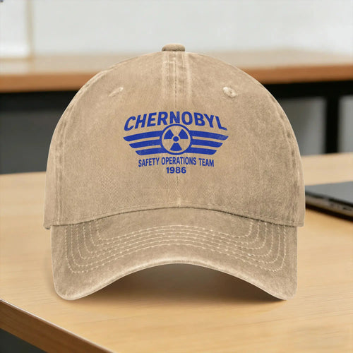 Chernobyl Summer Vintage Printed Baseball Cap