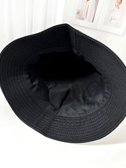Classic Plain Black Fisherman's Hat