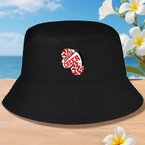 Retro Y2K Cheerleading Lettering Bucket Hat