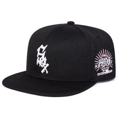 SOX Embroidered Hip Hop Snapback Cap