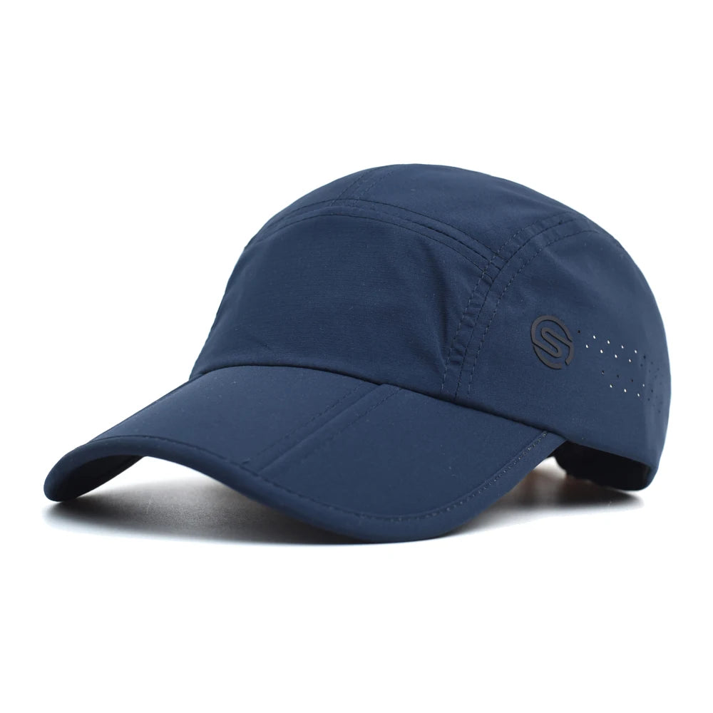 Spring Summer Outdoor Foldable Sport Breathable Baseball Cap Men Women