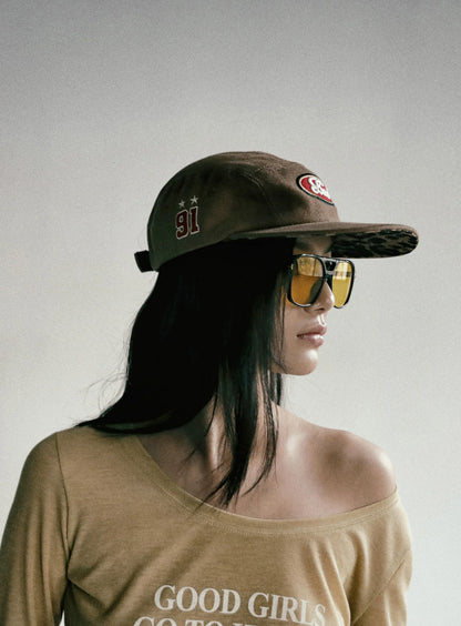 Blood Face Highlighting Baseball Hat