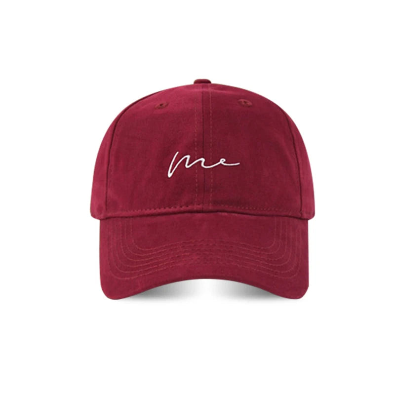 Vintage Hole Baseball Caps Man Streetwear Fashion Print Adjustable